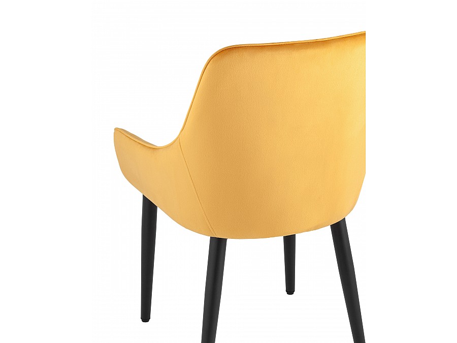 Стул Диана велюр оранжевый