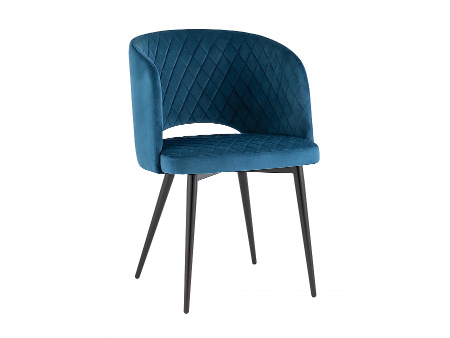 Стул-кресло Дарелл велюр синий
