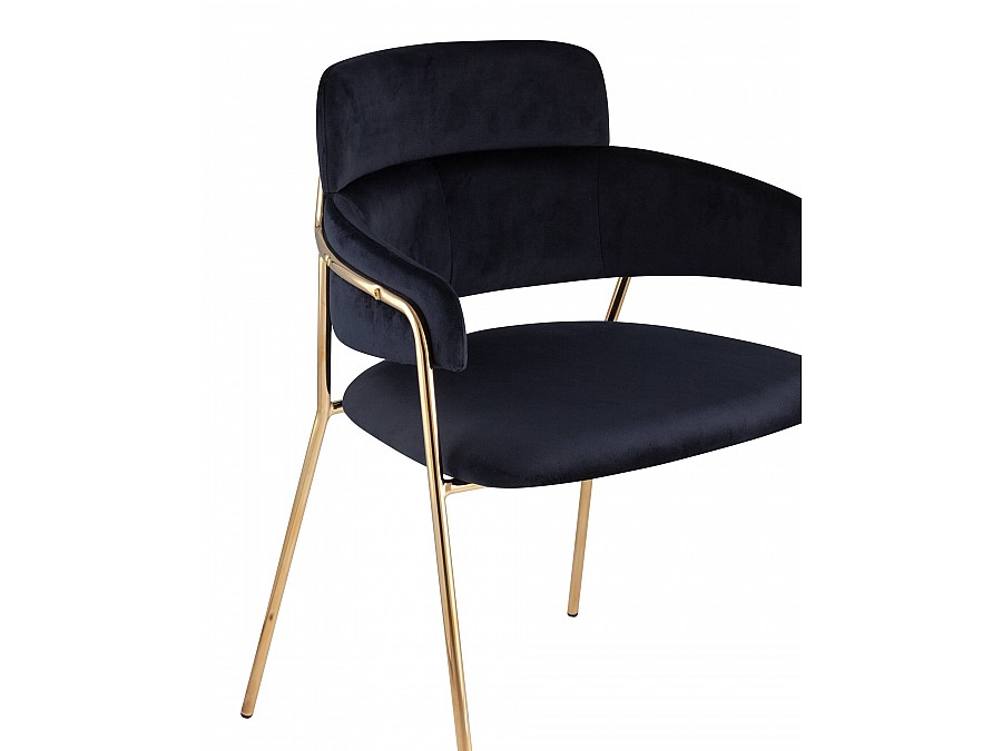 Стул Полин темно-синий