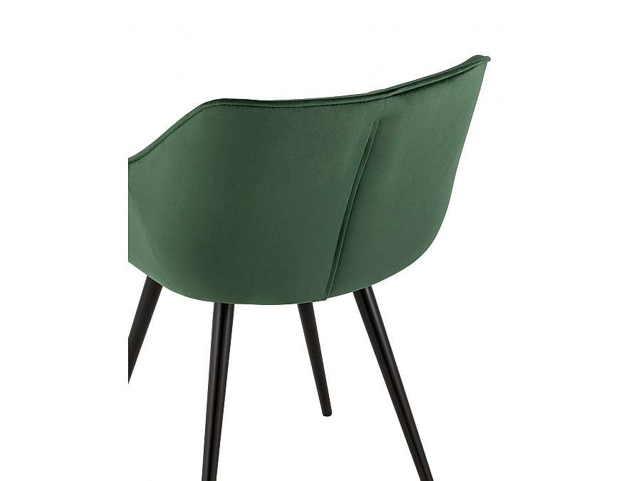 Стул Мэйсон велюр зеленый