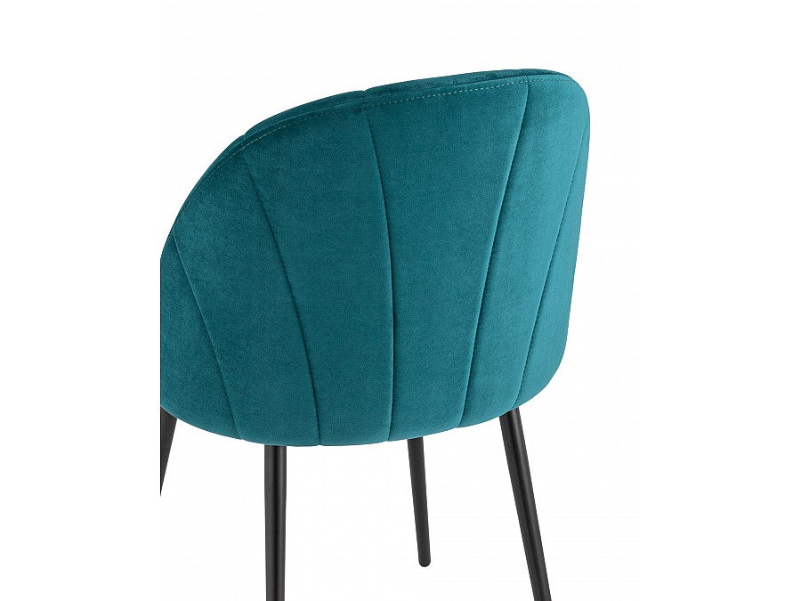 Стул Логан велюр изумрудный