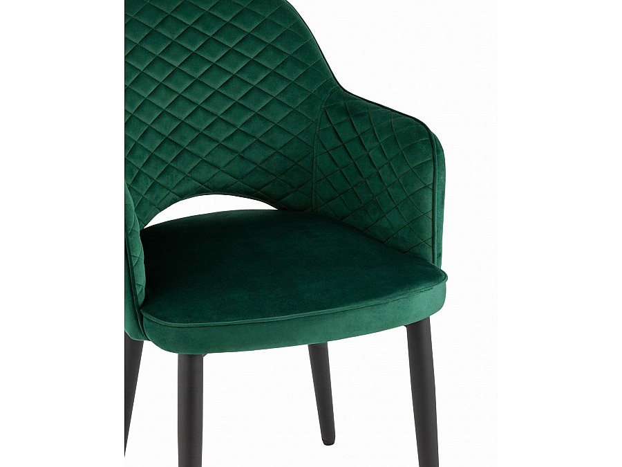 Стул Венера диамант велюр изумрудный