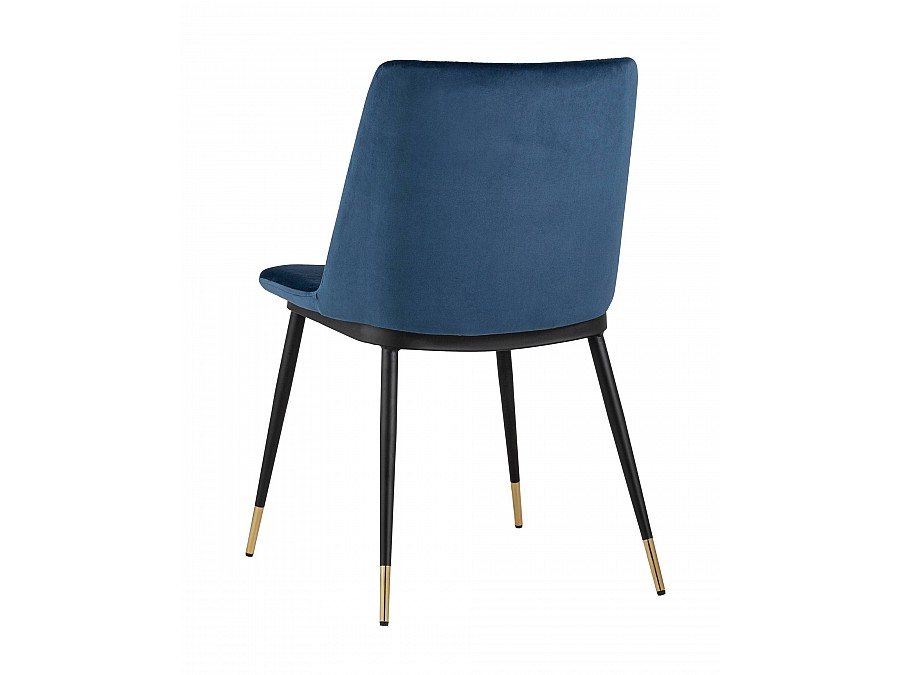 Стул Мелисса велюр синий