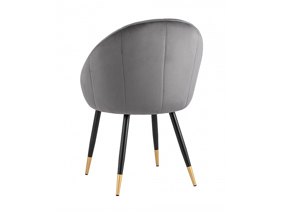 Стул Наоми велюр серый