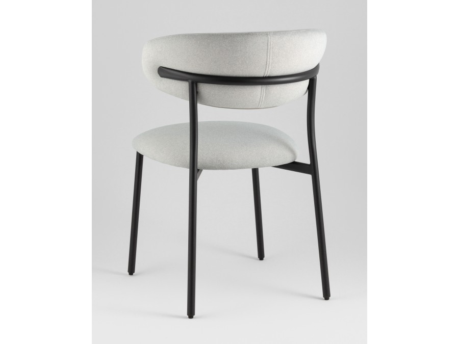 Стул обеденный Ayla светло-серый