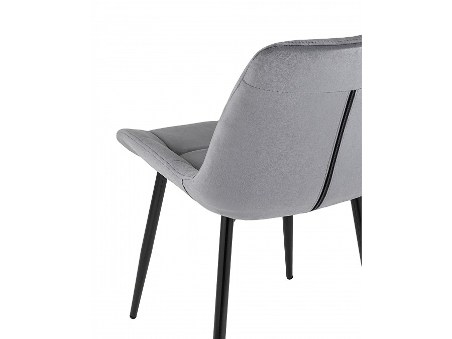 Стул Флекс велюр серый