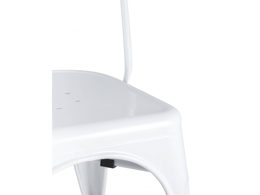 Стул TOLIX белый глянцевый