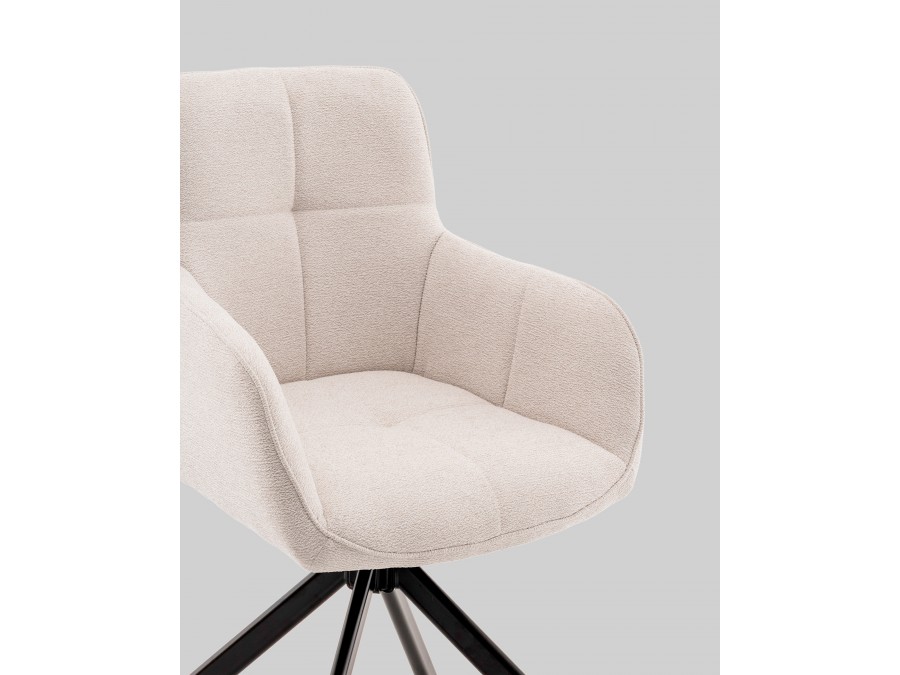 Стул обеденный Edme кремовый