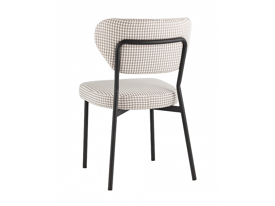 Стул Билл гусиная лапка бежевый