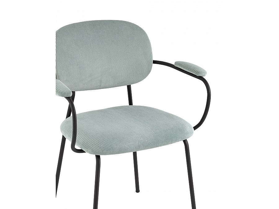 Стул Кэрол серо-голубой