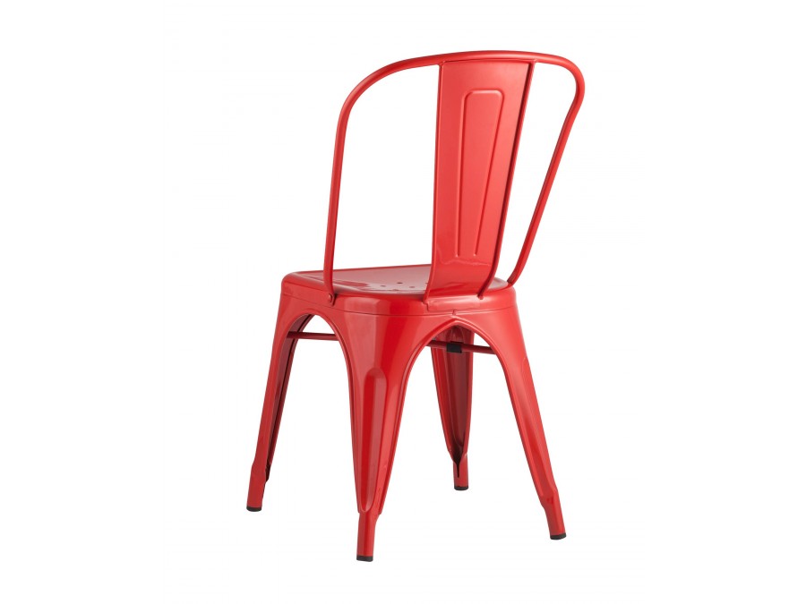 Стул TOLIX красный глянцевый