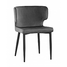 Стул Матео велюр серый