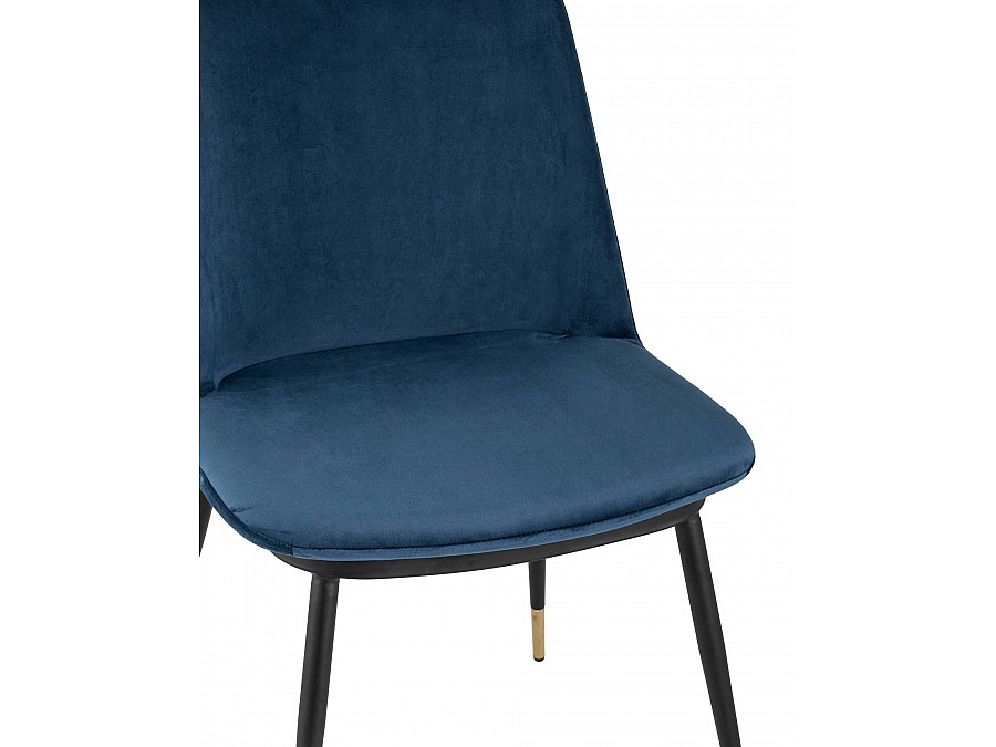 Стул Мелисса велюр синий