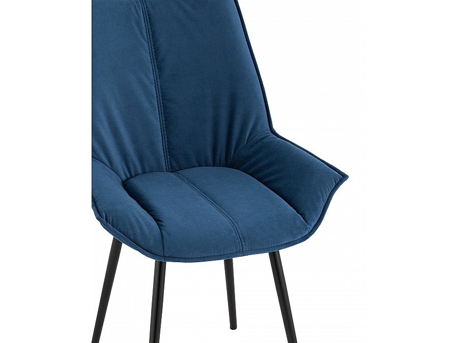 Стул Осло велюр синий