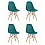 Стул Style DSW темно-бирюзовый x4