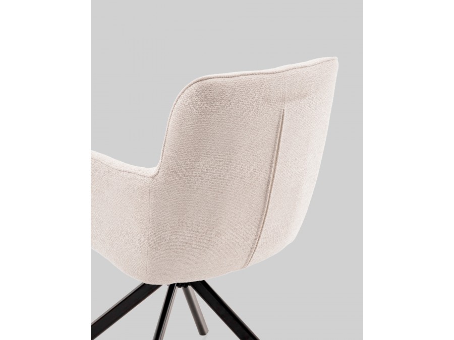 Стул обеденный Edme кремовый