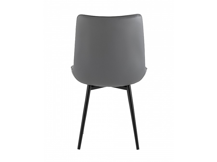 Стул Дарвин экокожа серый