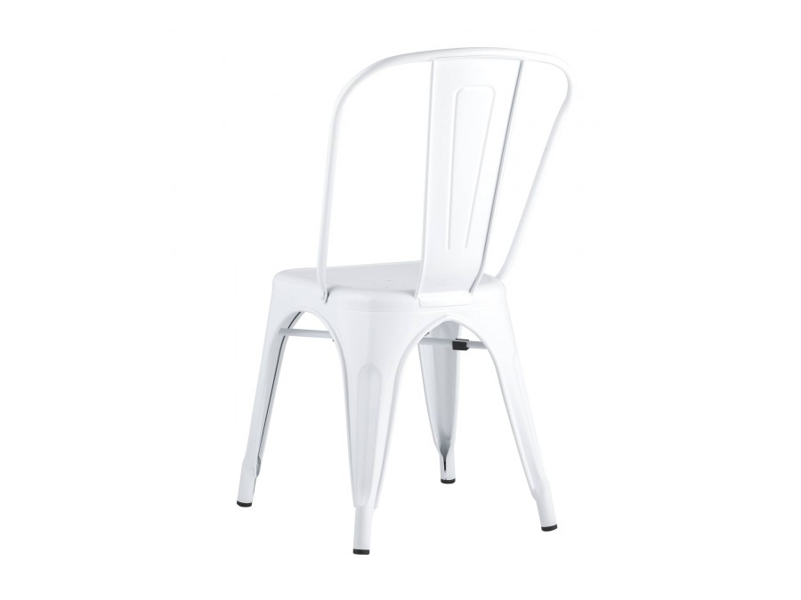 Стул TOLIX белый глянцевый