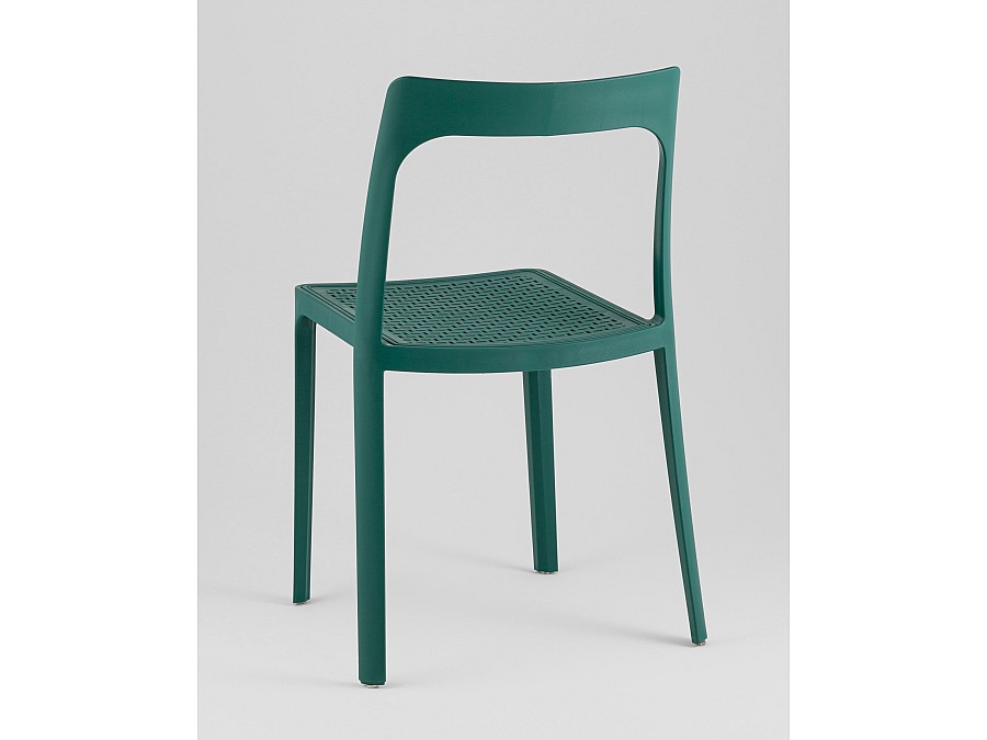 Стул обеденный Marty пластиковый темно-бирюзовый
