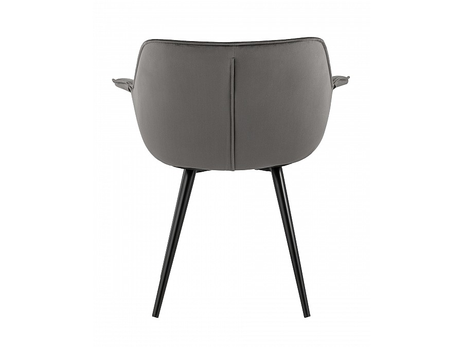 Стул Мэйсон велюр темно-серый