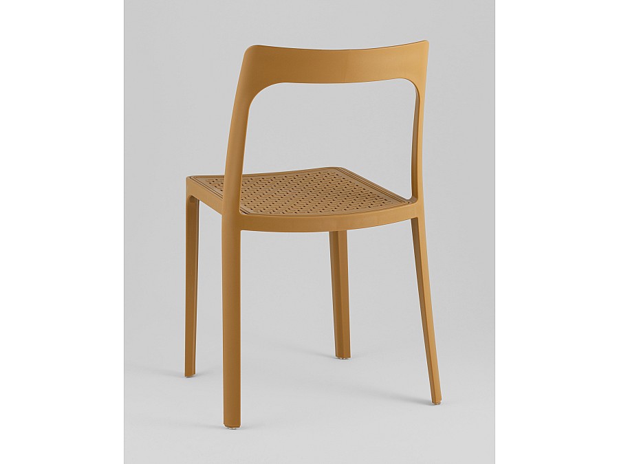Стул обеденный Marty пластиковый охра