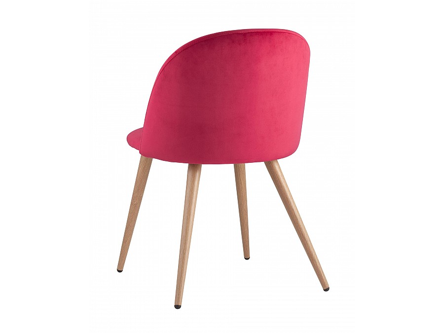 Стул Лион велюр красный