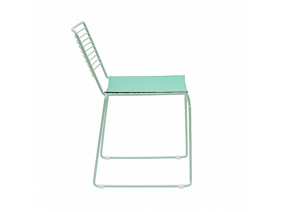 Стул обеденный Danny зеленый с подушкой