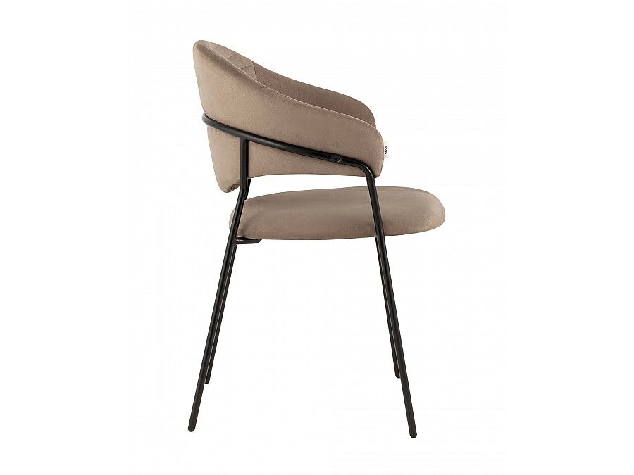 Стул Алексис искусственная замша мокко