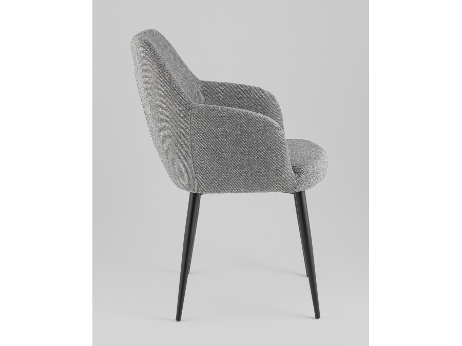 Стул обеденный Katys серый елочка