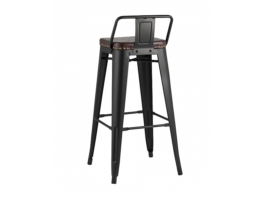 Стул барный TOLIX SOFT черный матовый