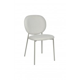 Стул обеденный Pip бежевый кремовые ножки