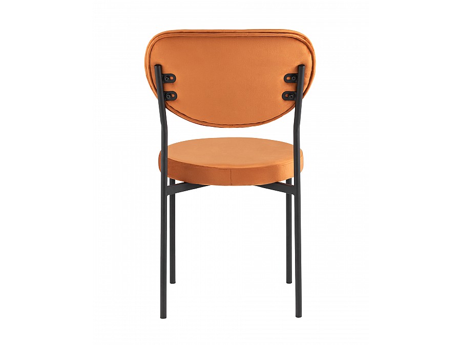 Стул Барбара велюр терракотовый