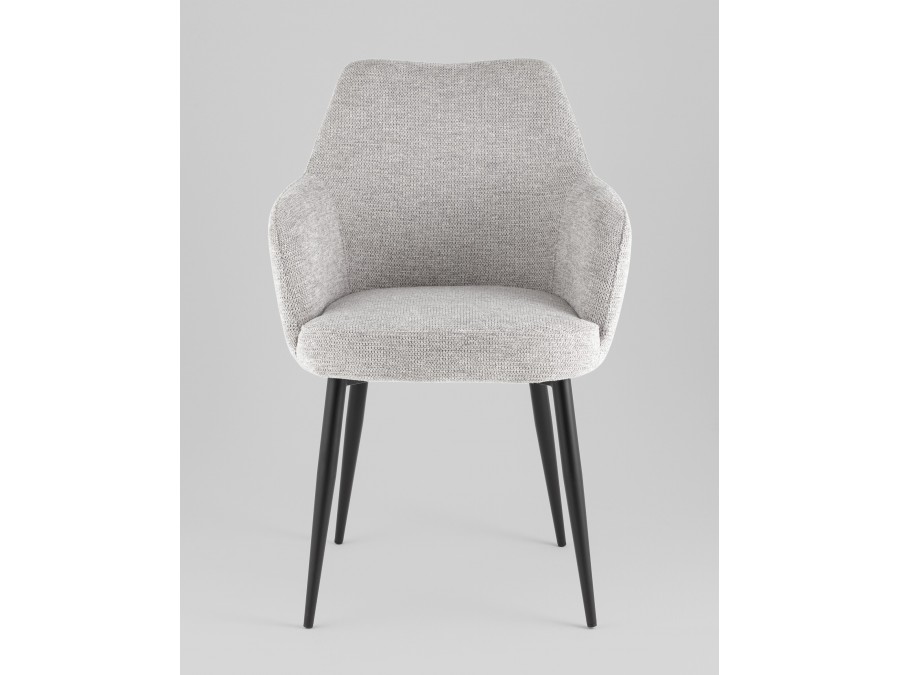 Стул обеденный Katys светло-серый рогожка