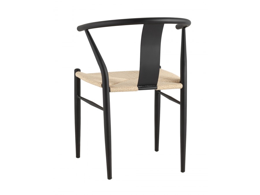 Стул обеденный Wishbone Style бежевый