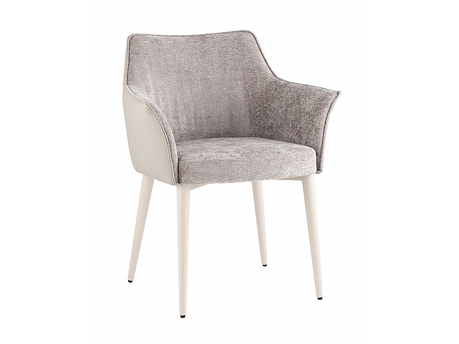 Стул обеденный Feston слоновая кость букле с экокожей