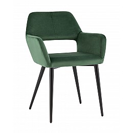 Стул Денди велюр зелёный