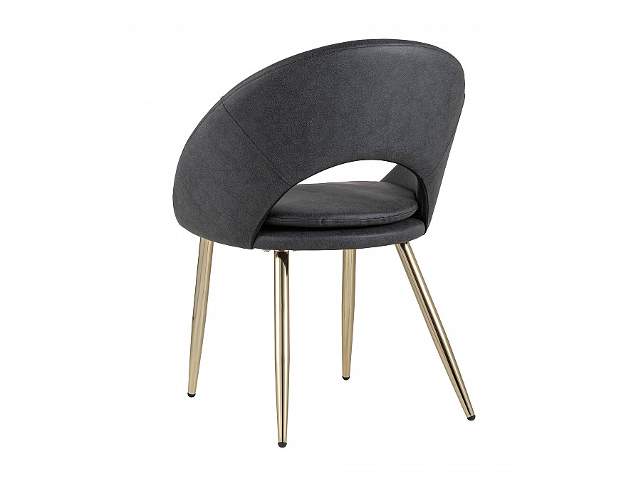 Стул Кензи экокожа темно-серый