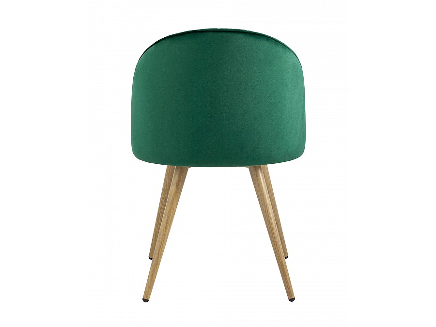 Стул Лион Страйпс велюр зеленый