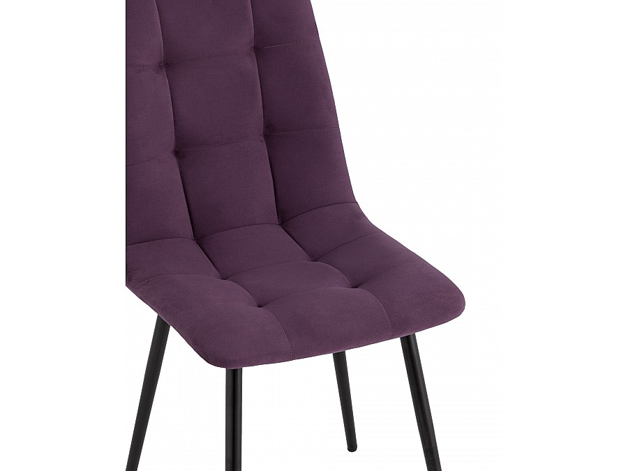 Стул Oliver велюр фиолетовый