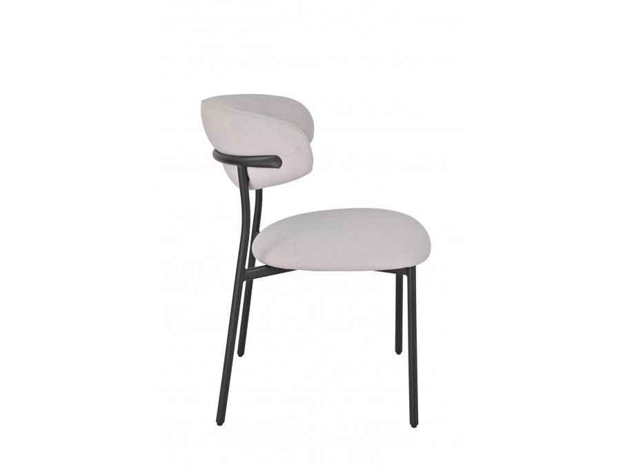 Стул обеденный Ayla светло-серый 2 шт.