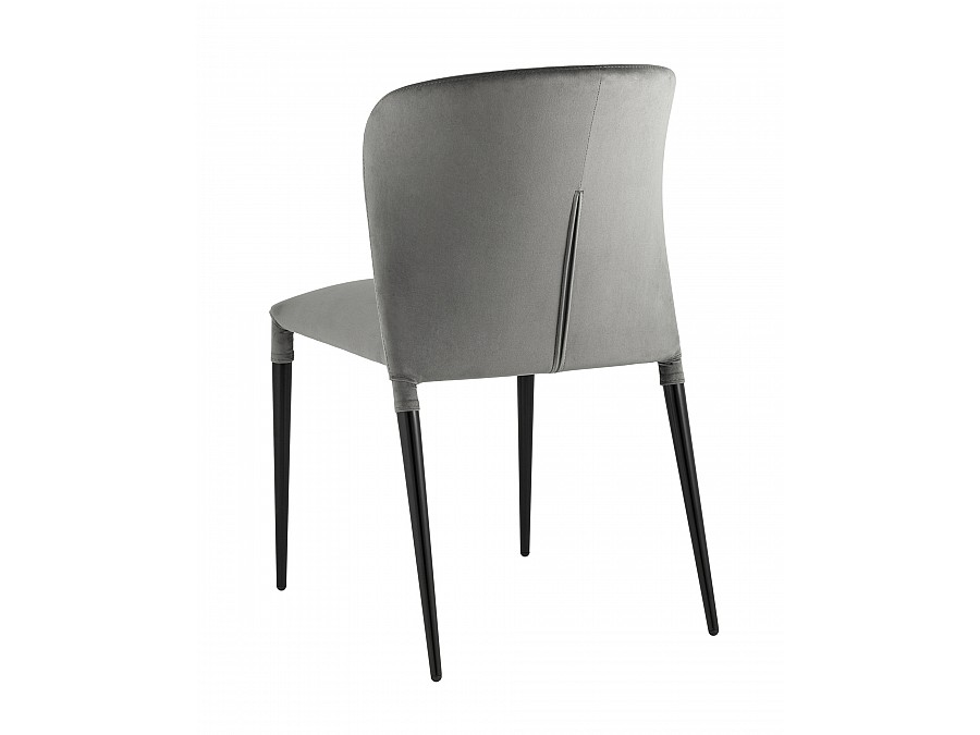 Стул Лори велюр серый
