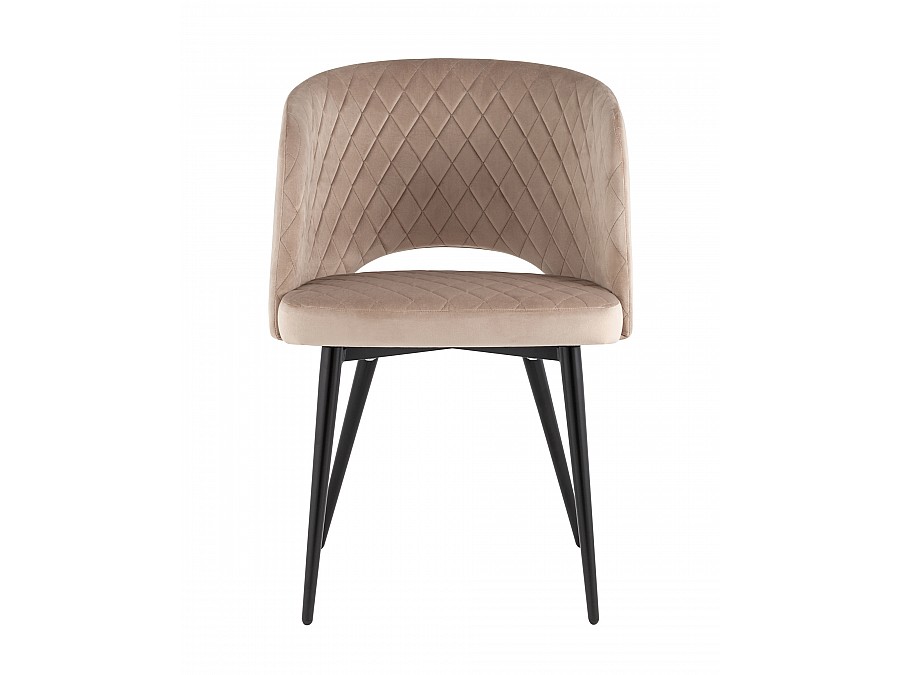 Стул-кресло Дарелл велюр бежевый