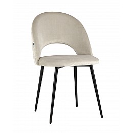 Стул Меган NEW велюр с ромбами бежевый
