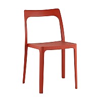 Стул обеденный Marty пластиковый красный