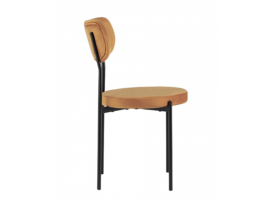 Стул Барбара велюр терракотовый