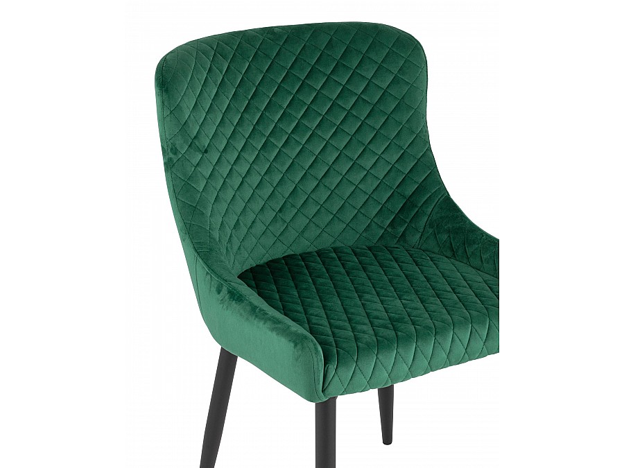 Стул Ститч велюр изумрудный