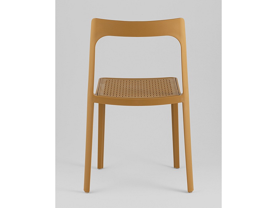 Стул обеденный Marty пластиковый охра