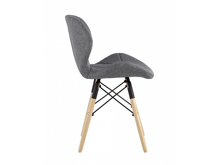 Стул Бон рогожка темно-серый