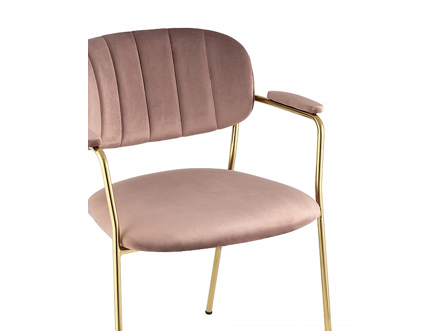 Стул Кэрол пыльно-розовый
