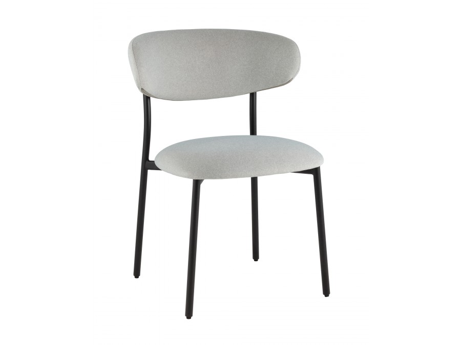 Стул обеденный Ayla светло-серый